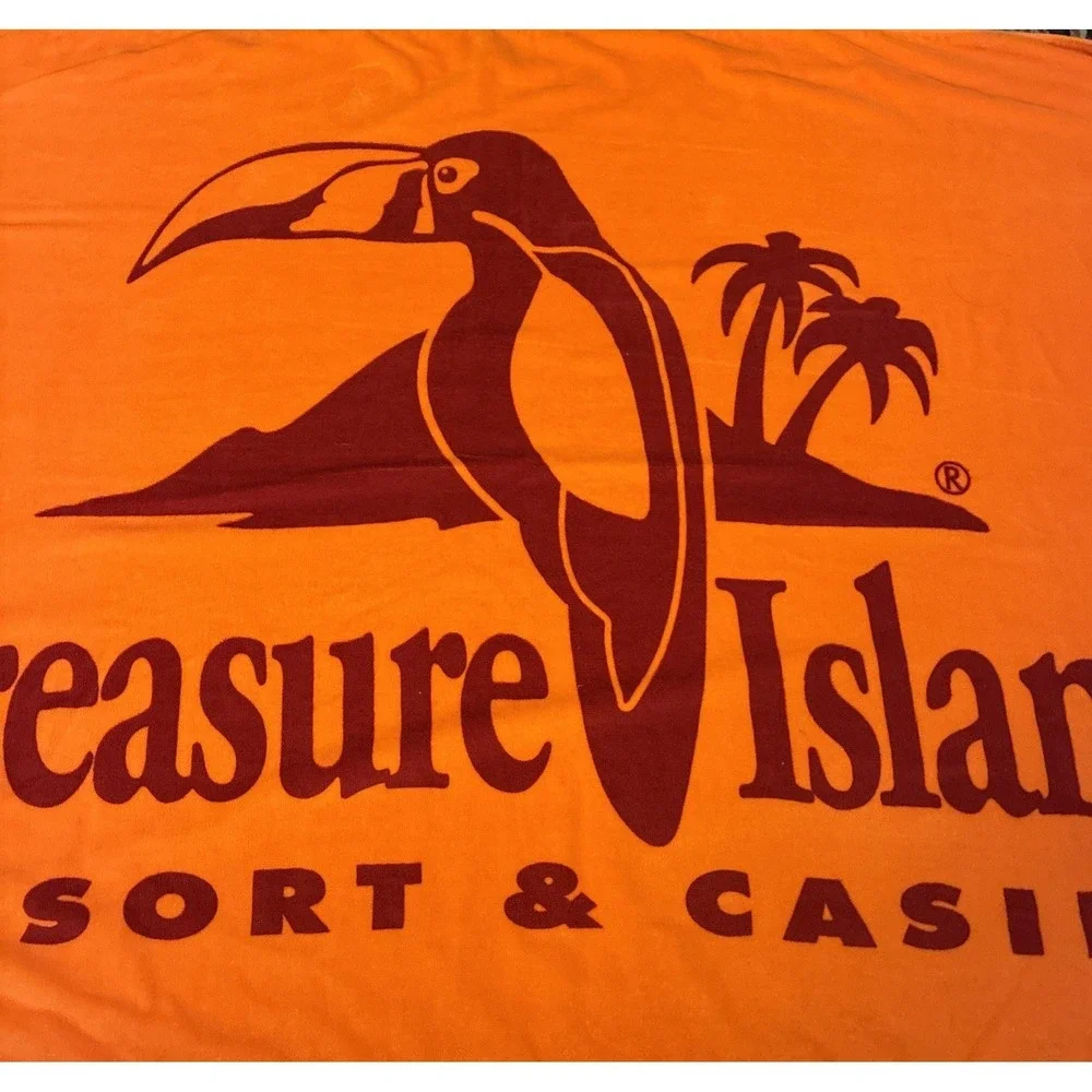 Treasure Island Resort And Casino Red Wing MN Beach Towel 34X 58